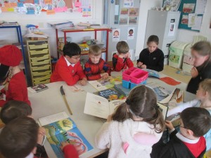 3rd Class read with Junior Infants